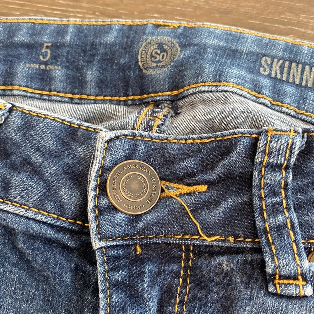 Kohls SO skinny jeans - Picture 3 of 5